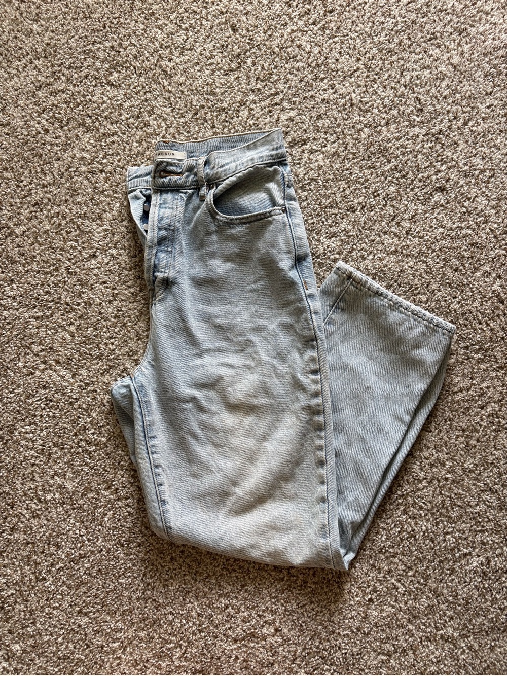 PacSun Light Blue Straight Leg Jeans